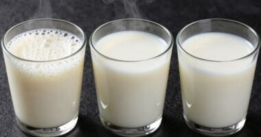 optimal milk temperature range