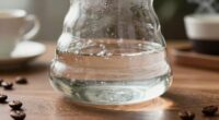 overfiltering coffee water