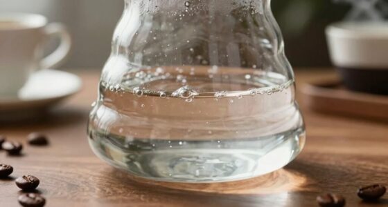 overfiltering coffee water
