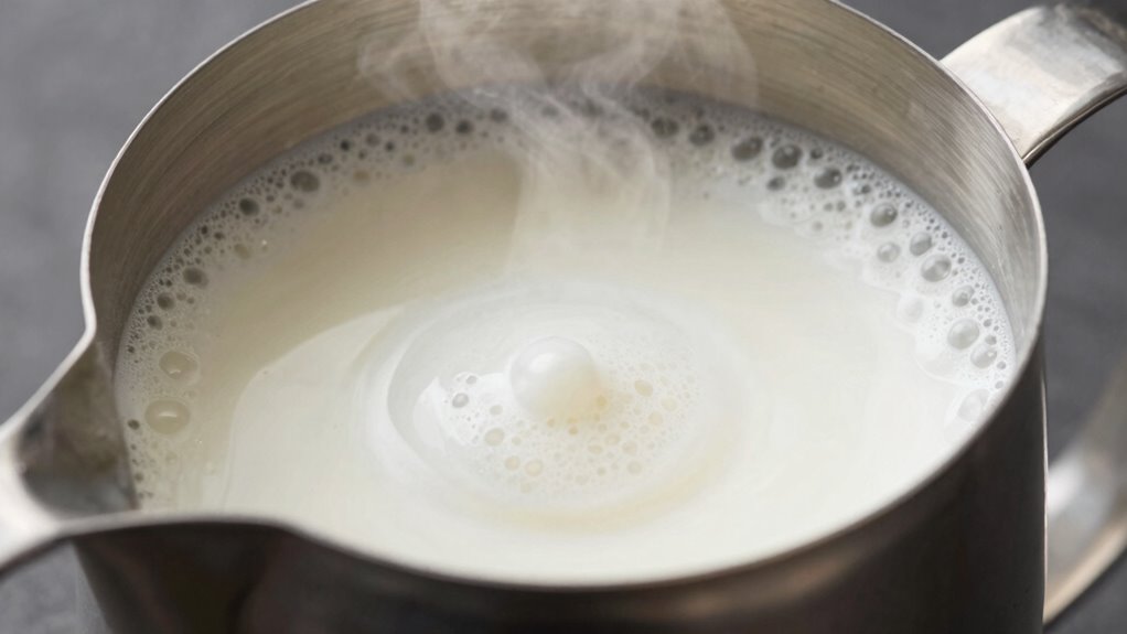 perfect textured steamed milk
