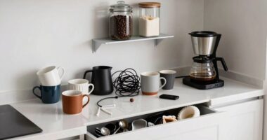 poor storage creates clutter