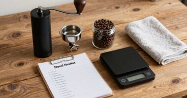 portable travel grinder checklist