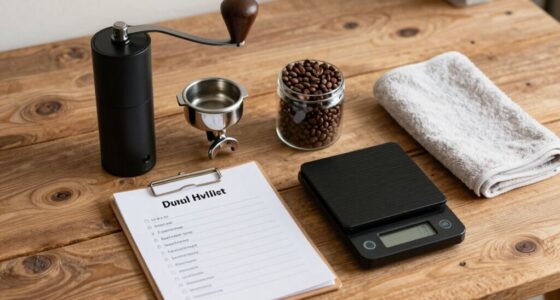 portable travel grinder checklist