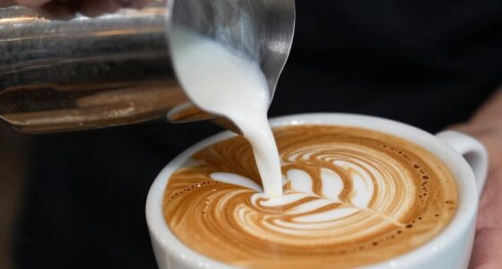 pour height affects latte art