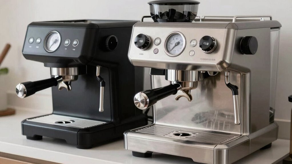 pro level grinder and frothing