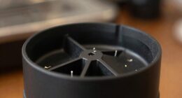 silent grinder chute design