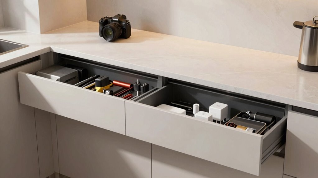 smart lighting and storage