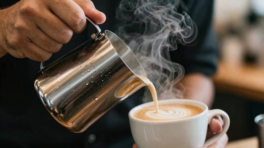 steamer performance ensures perfect latte