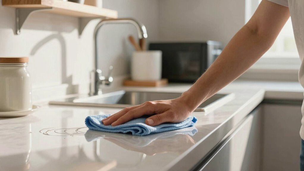 structured thorough cleaning routine