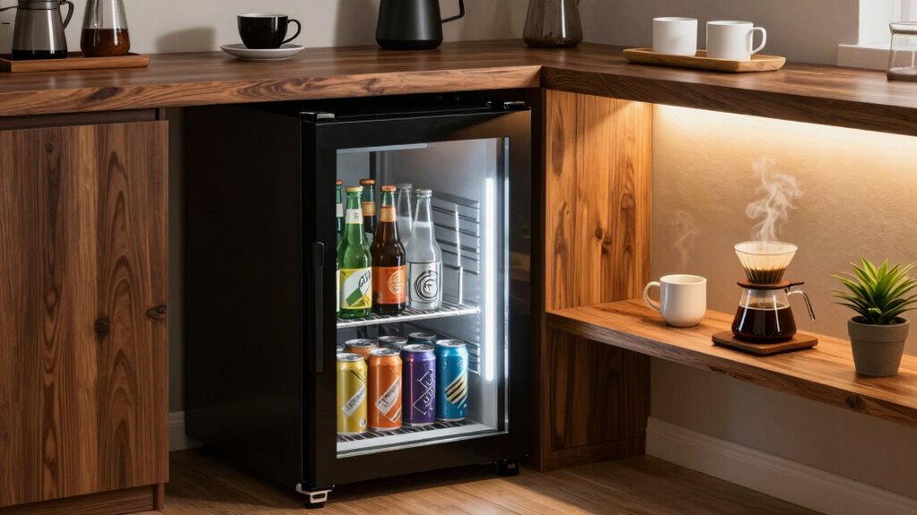 stylish efficient beverage storage