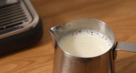unique steaming for oat milk