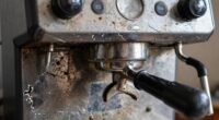 water hardness damages machines
