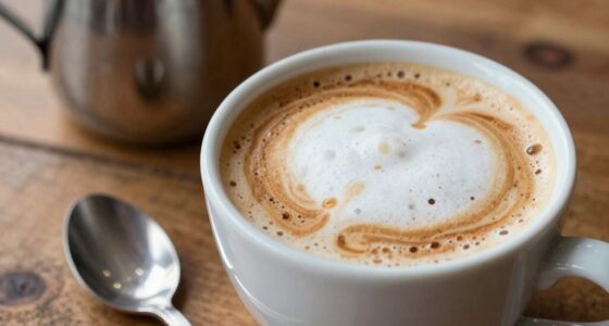 weak thin milk latte