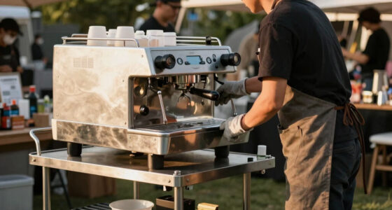 13 Best Rolling Coffee Cart For Heavy Espresso Machines In 2026
