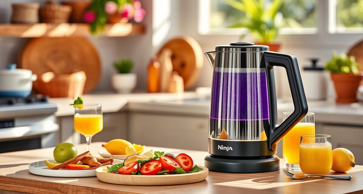 Chill and Brew: Summer Iced Tea with the Ninja KT200BL Electric Kettle