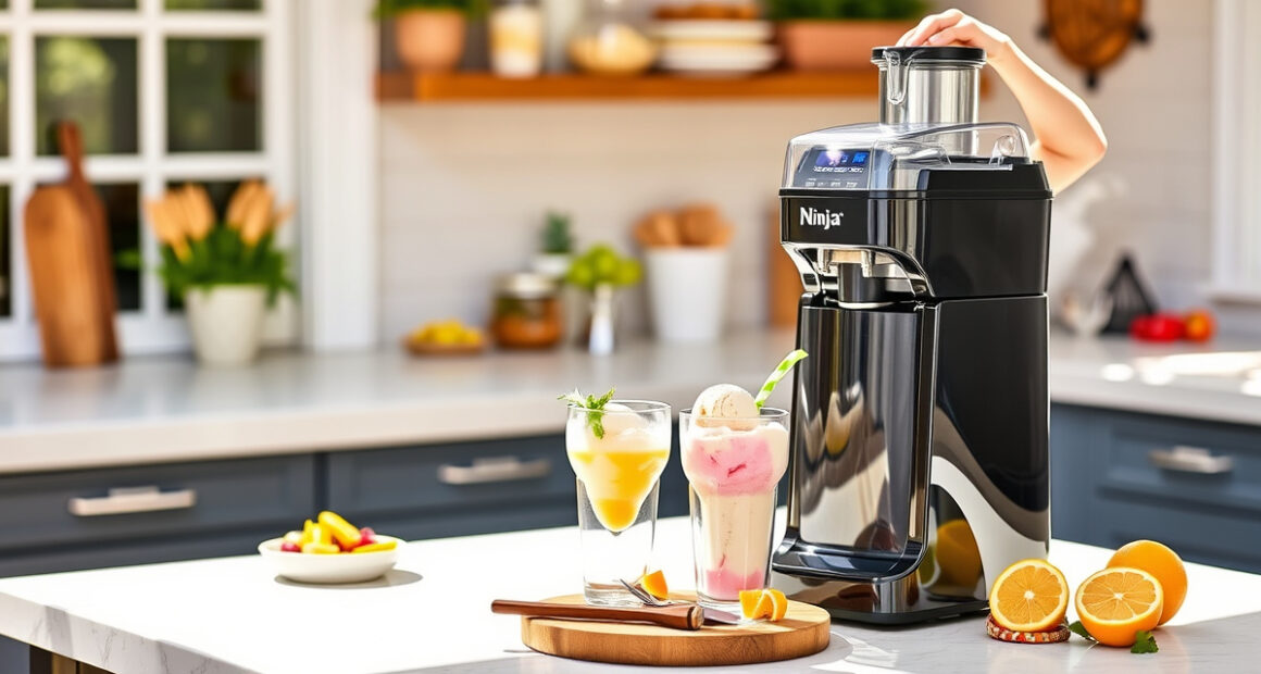 Cool Summer Treats with Ninja CREAMi Deluxe Ice Cream Maker