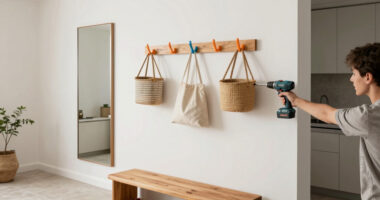 I Asked AI to Give My Boring Entryway a Makeover, and I Actually Took Its Advice