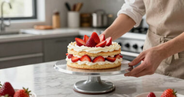 strawberry chiffon shortcake, perfected