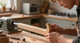 How I Made These Designer-Worthy Coat Hooks on a Lathe