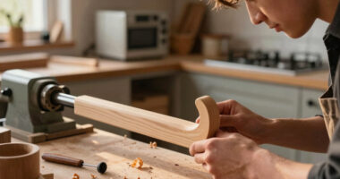 How I Made These Designer-Worthy Coat Hooks on a Lathe