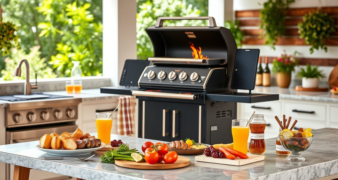 Master Perfect Summer BBQ with Ninja OG951 Woodfire Pro Connect