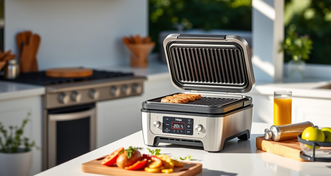 Ninja Foodi Pro 5-in-1 Indoor Grill: Summer Grilling Made Easy