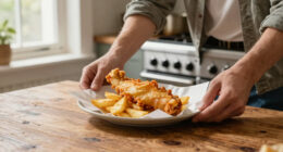 Real Authentic British Fish And Chips 🇬🇧