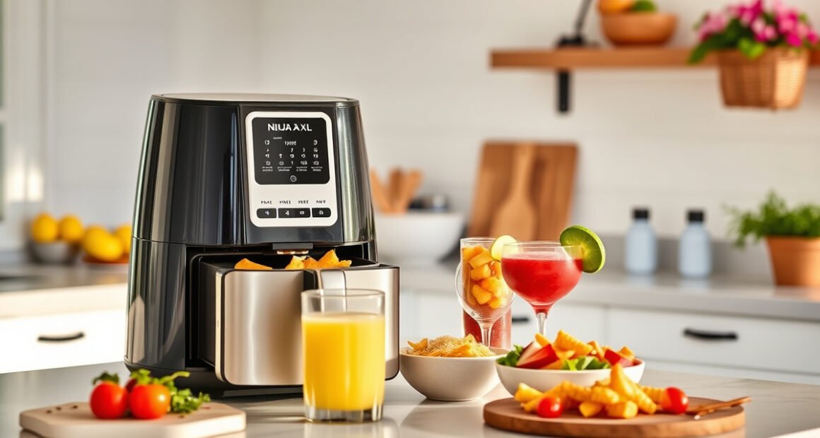 Summer Crispy Chicken Wings with Ninja XL Air Fryer