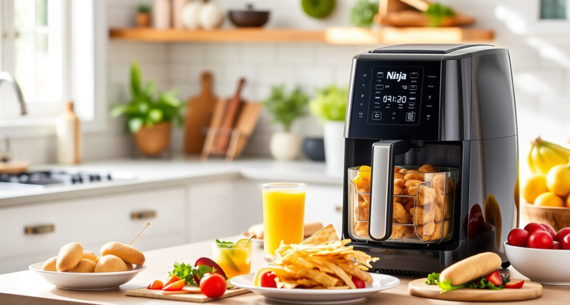 Summer Crispy Veggie Fries with Ninja DZ401 Foodi Air Fryer