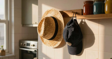 Your Next Best Hat Storage Is Actually Hanging in the Kitchen