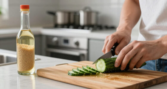 Cucumber Salad With Sesame And Rice Vinegar