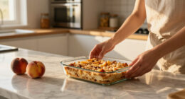 Peach Crumb Bars