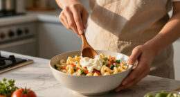The Unexpected Ingredient Swap For The Creamiest 5-Minute Macaroni Salad
