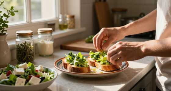 Bruschette Di Lattuga Con Insalata Alla Greca
