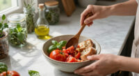 Gazpacho Mediterraneo Al Basilico E Pane Raffermo