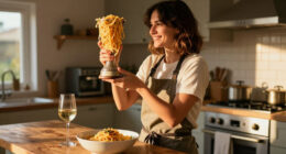 Kimi Antonelli Celebrates Victory With Pasta, Avoids Indulgence Before Race