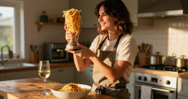 Kimi Antonelli Celebrates Victory With Pasta, Avoids Indulgence Before Race