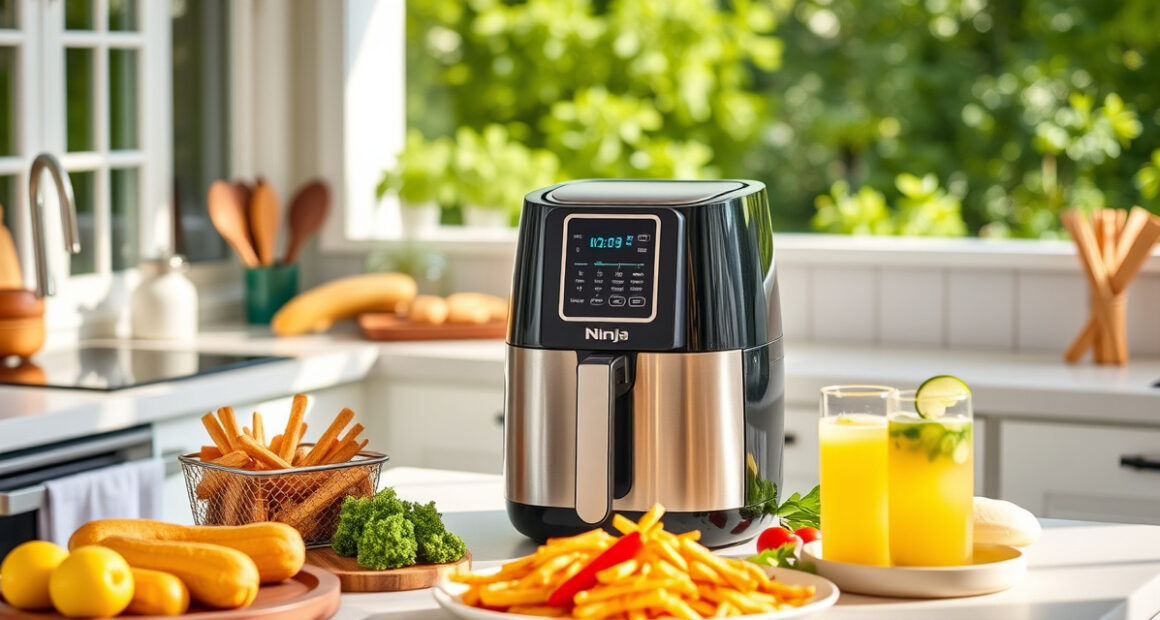 Make Summer Pool Parties Easier with the Ninja Air Fryer 4 Qt