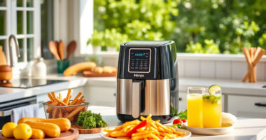 Make Summer Pool Parties Easier with the Ninja Air Fryer 4 Qt