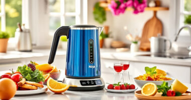 Ninja KT200BL Precision Temperature Electric Kettle for Effortless Summer Hosting