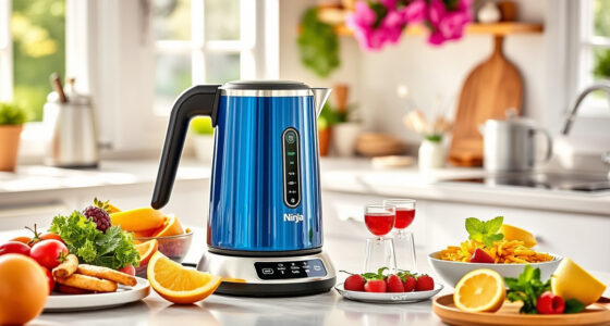 Ninja KT200BL Precision Temperature Electric Kettle for Effortless Summer Hosting
