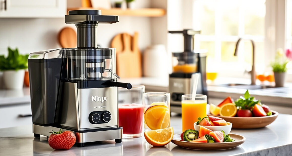 Ninja NeverClog Cold Press Juicer: Effortless Summer Juicing for Your Pool Party