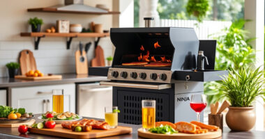 Ninja Outdoor Woodfire Pro XL: Effortless Summer Cookouts & Pool Parties