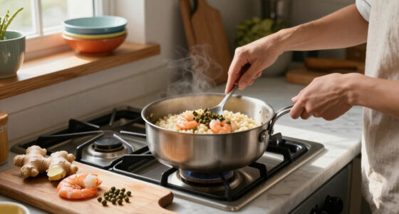 Risotto Con Gamberi, Zenzero E Capperi