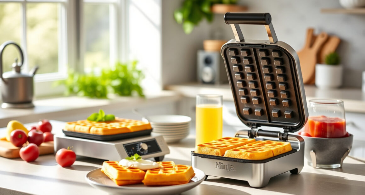 Summer Waffle Delights with the Ninja Belgian Waffle Maker Pro