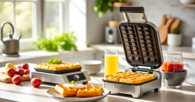Summer Waffle Delights with the Ninja Belgian Waffle Maker Pro