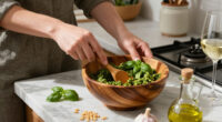 Trofie Al Pesto Di Sedano
