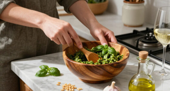 Trofie Al Pesto Di Sedano