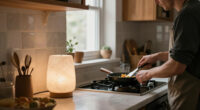 Walmart's New $25 Travertine-Look Lamp Looks Shockingly High-End
