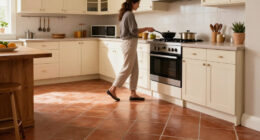 Sorry To Accent Walls, But 'Accent Floors' Work Much Better In Kitchens